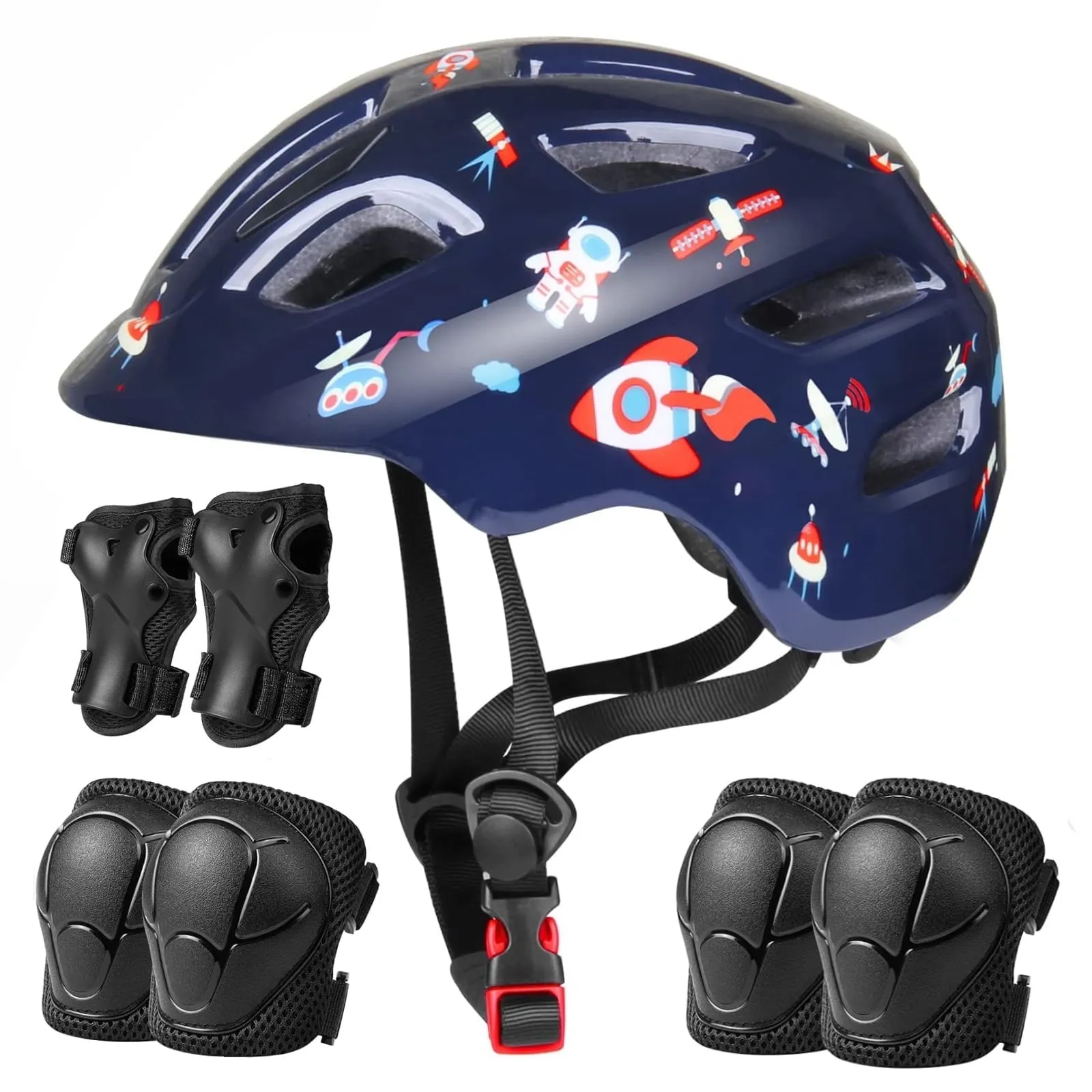 Kids Bike Helmet, Multi-Sport Protection, Adjustable Fit (2-Pack)